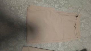 Traje pantalon. Stradivarius beige T.XS.36