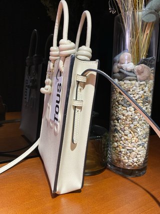 Bolso Tous La Rue Mini Beige