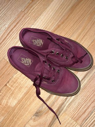 Zapatillas Vans Granate Talla 38
