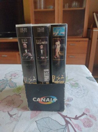 Trilogía El Padrino VHS (Español)