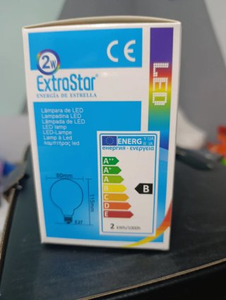 Bombilla LED ExtraStar 2W 35 Lumen
