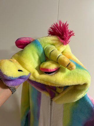 Pijama Unicornio Talla Única Arcoíris