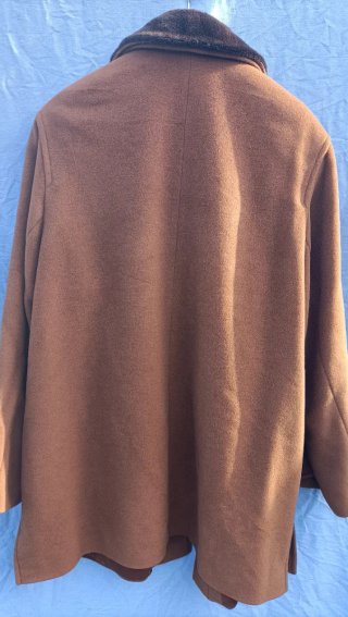 Abrigo vintage lana angora y cachemira GRICH FEN