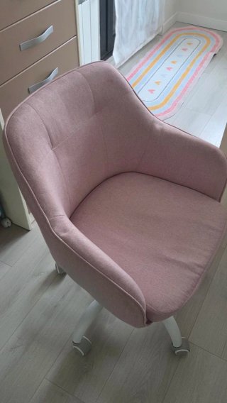 Silla de escritorio rosa