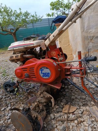 Rotovator Kubota GS130-TS para piezas