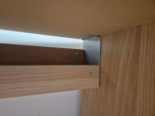 Escritorio Ikea MALM Roble con Cajonera