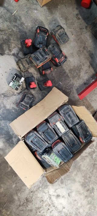 Pack 5 Baterías Milwaukee M18 y M12