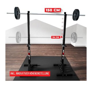 ★PRECINTADO★  Soporte para barra de pesas
