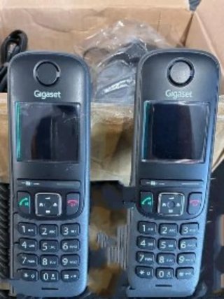 2 Teléfonos Inalámbricos Gigaset Negros