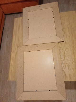 Set di 2 quadri decorativi