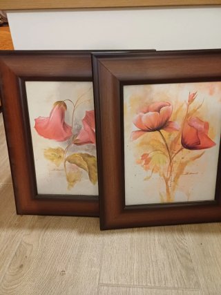 Set di 2 quadri decorativi
