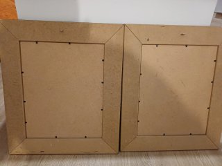 Set di 2 quadri decorativi