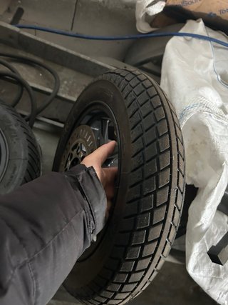 Llantas completas Malcor + peludos marcor
