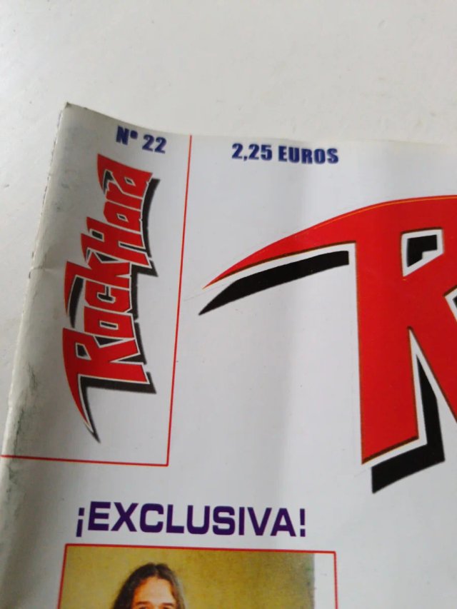 Lote Revistas Rock Hard LEER  ANUNCIO
