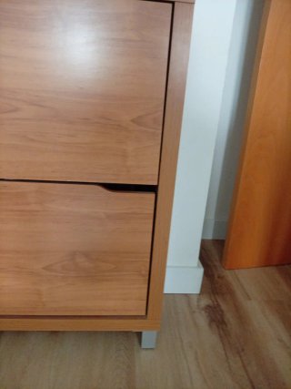 Mueble zapatero de madera