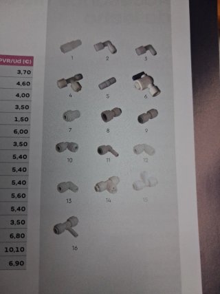 Acumulador depósito ósmosis