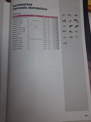 Acumulador depósito ósmosis