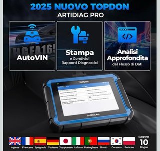 TOPDON ArtiDiag Pro V2.0 OBD2 Diagnostica Auto