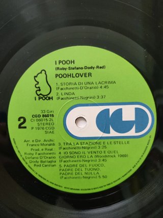 Vinile LP Pooh "Phoolover" 1976