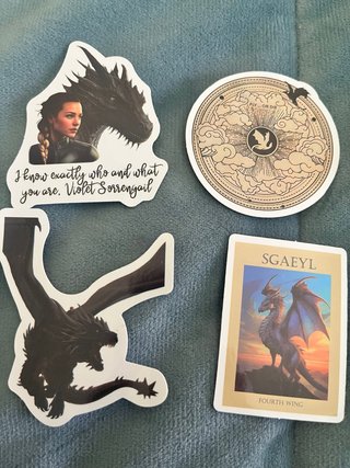 Sticker Fourth Wing Violet Sorrengail