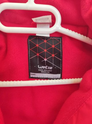 Mono de Nieve Wedze Rojo