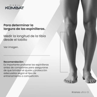 PICSIL Kombat Espinilleras Kronos Ultra