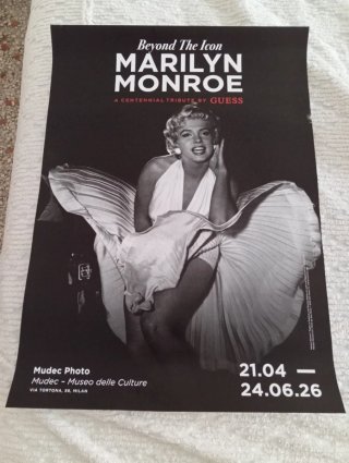 Poster Marilyn Guess Centennial Tribute 70x50 cm