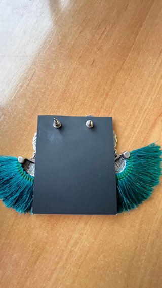 Conjunto collar y pendientes étnicos