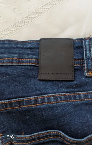 Jeans skinny fit Zara hombre azul
