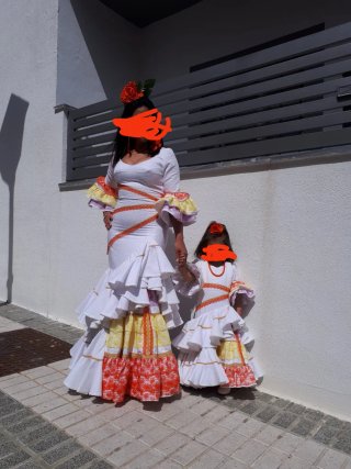 Traje Flamenca Madre e Hija