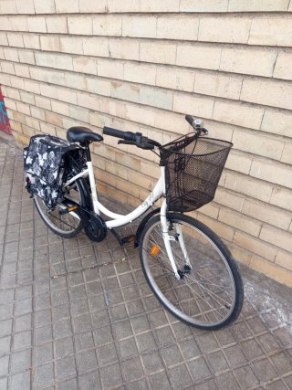 Bicicleta Paseo City 40 con Cesta