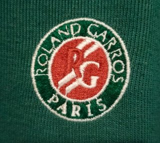 Sudadera Roland Garros Media Cremallera Verde