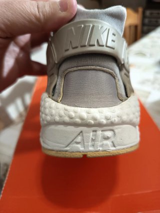Nike Huarache Donna Grigio Bianco Taglia 37.5