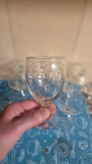 Copas de vino de cristal