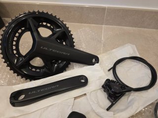 Grupo Shimano Ultegra 12v Di2 + casette dura ace