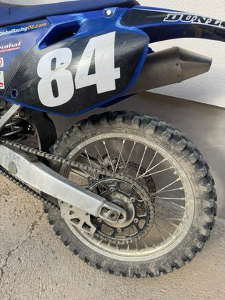 Yamaha YZF250 Motocross Azul