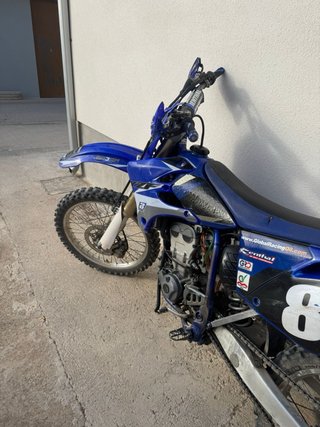 Yamaha YZF250 Motocross Azul