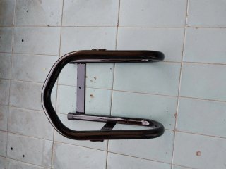 Rampas y tope para rueda de moto