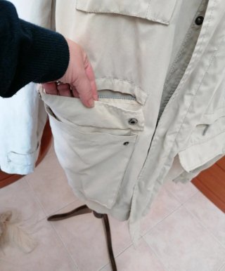 Giubbotto uomo estivo Wampum beige