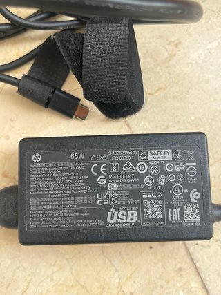 Cargador HP Tipo C 65W