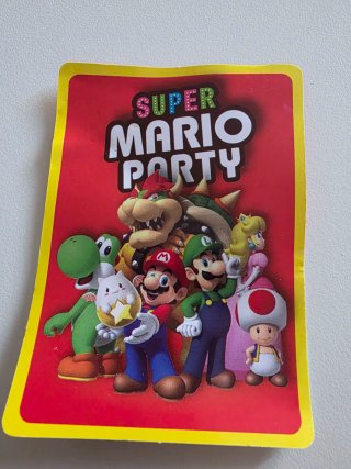 Donkey Kong Action Figure e Carte Super MarioParty