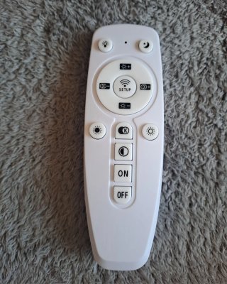 Lampadario LED design ONDA bianco dimmerabile