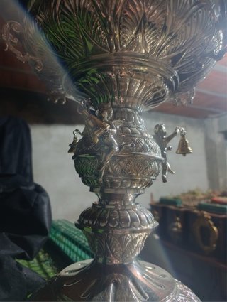 4 Faroles de Orfebrería exclusiva,con 4 puntos luz