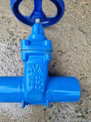 Válvula AVK DN65 PN16 Azul