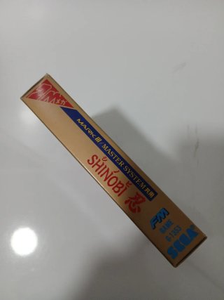 Shinobi Sega Mark III Gold Cartridge