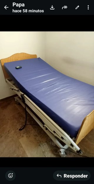 Cama articulada eléctrica con motor