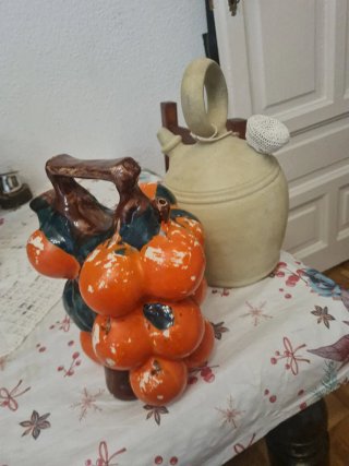2 Botijos de cerámica