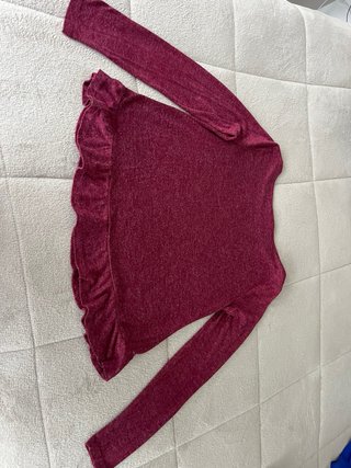 Jersey Springfield granate jaspeado talla M