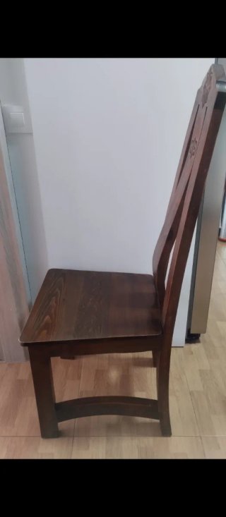 Conjunto salón comedor Bali,madera tallada y forja