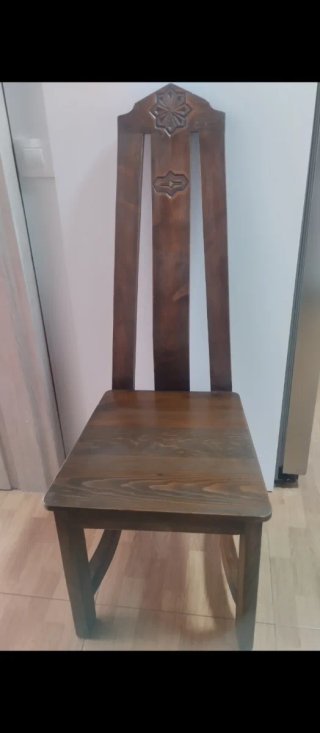 Conjunto salón comedor Bali,madera tallada y forja